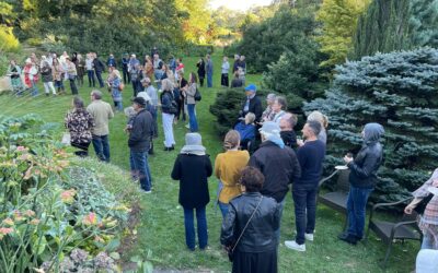 Photos from our Walk and Wine at Landcraft Garden Foundation