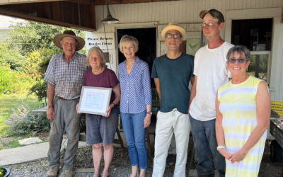 Ty Llwyd Farm Awarded Snail of Approval