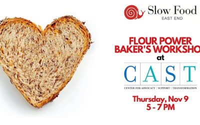 November 9: Flour Power Baker’s Workshop at CAST