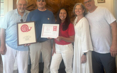 Congratulations! Channing Daughters Winery is our newest Snail of Approval Award Winner! 🐌